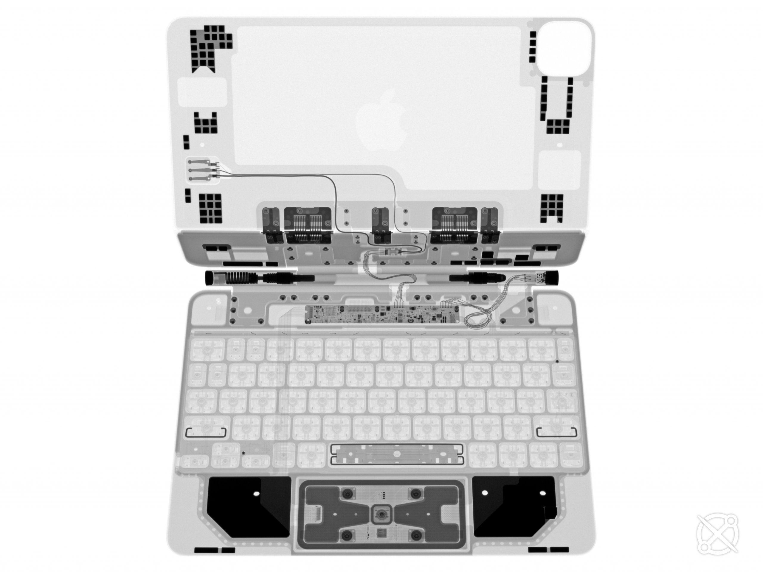 Dang The Ipad Pro Magic Keyboard Looks Cool In X Rays Ifixit