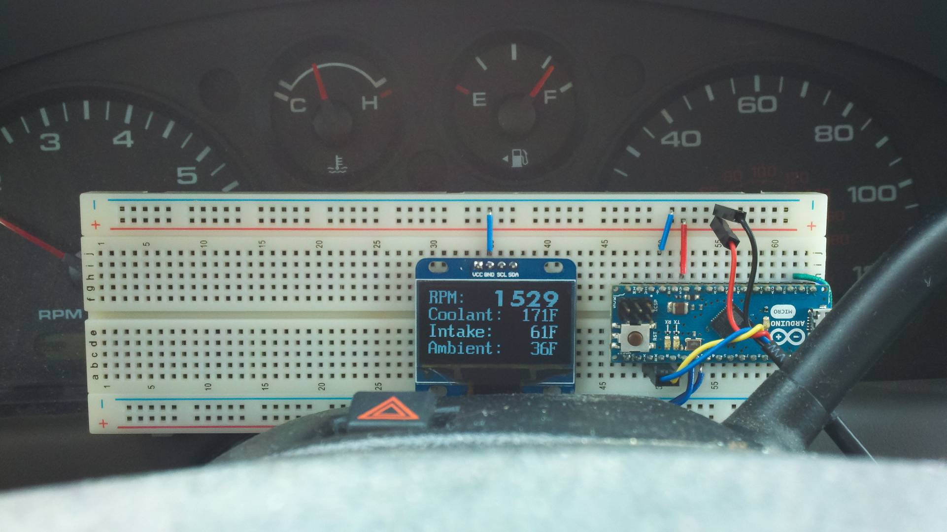 Arduino to OBD2. Is there any way I can cut the usb cable and