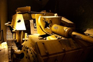 Broken tank