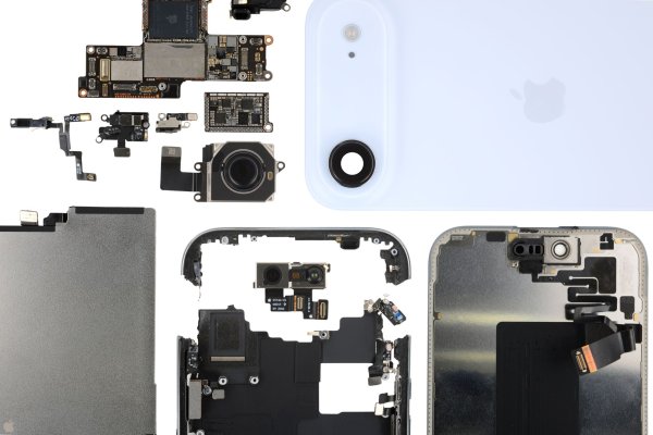 iPhone Air disassembled and knolled