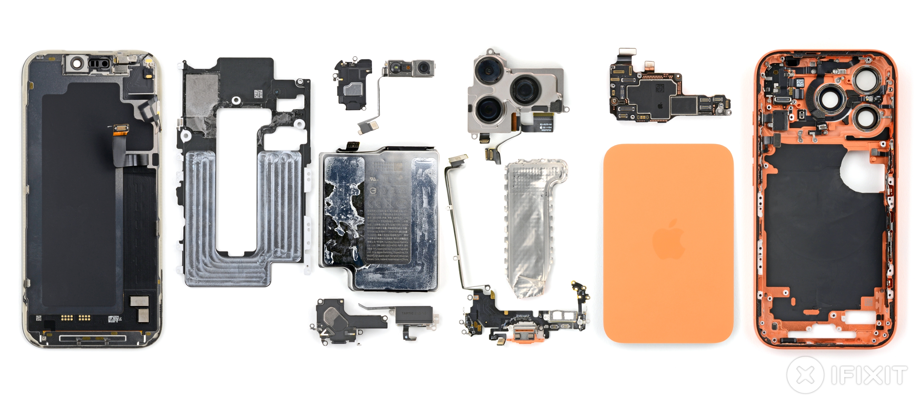 The iPhone 17 Pro laid out on a table