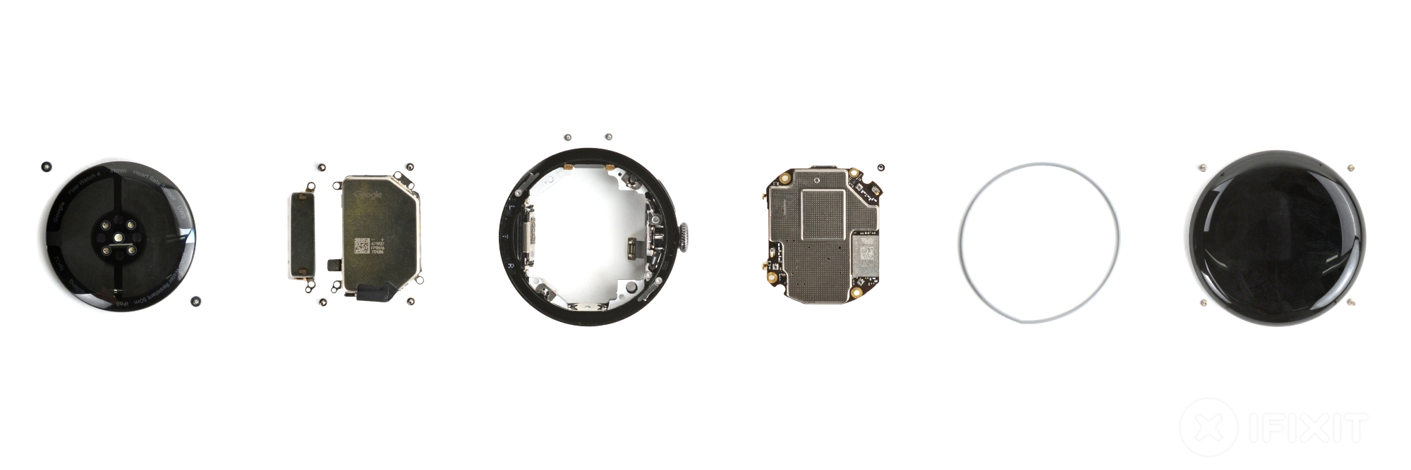 Pixel Watch 4 laid out