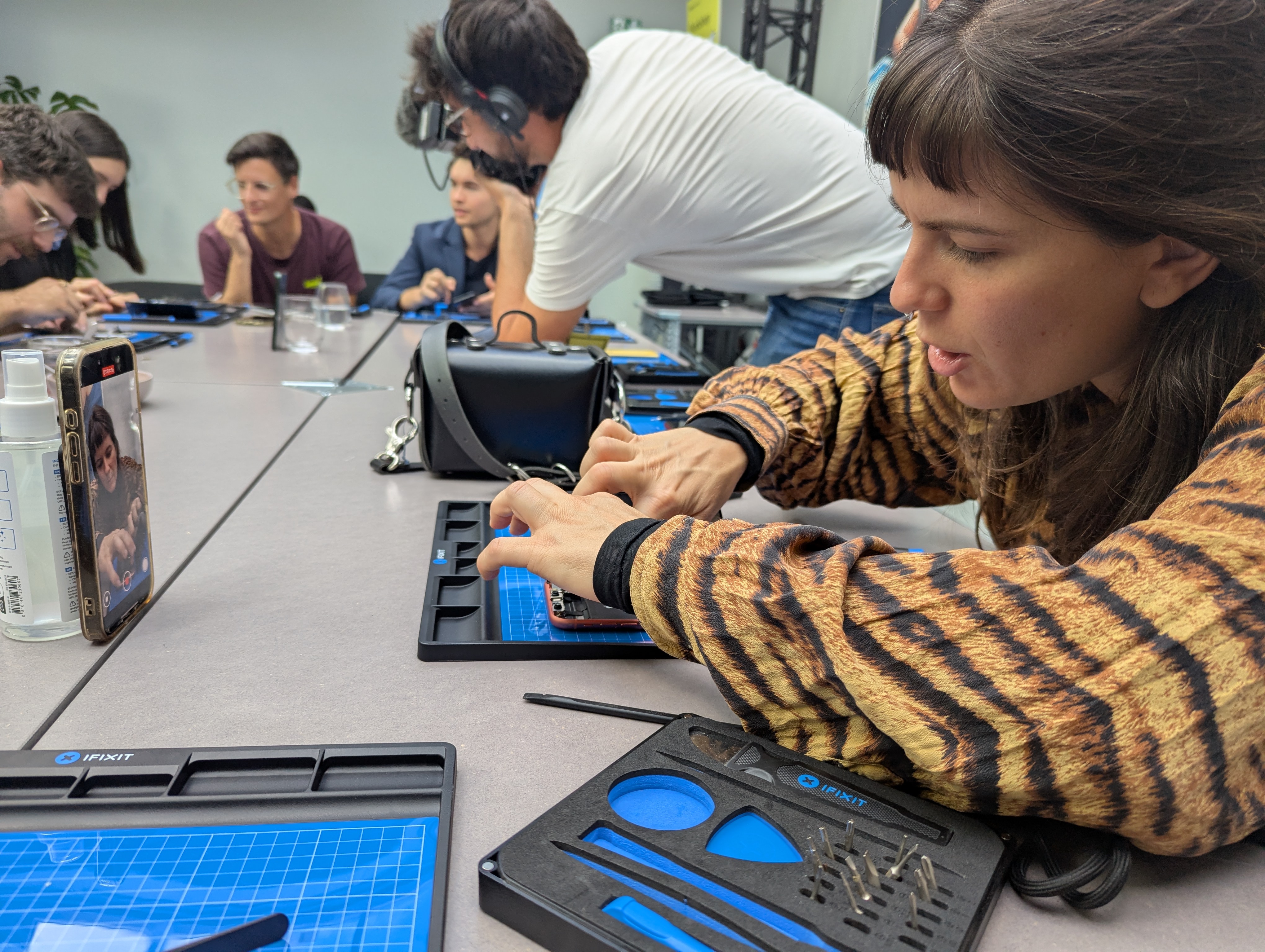 Soldering Workshop with Backmarket in Paris